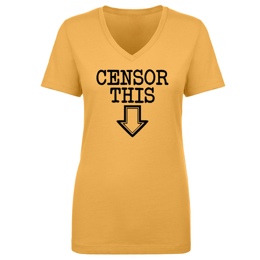 TFHBP - CENSOR THIS - Women's V-Neck