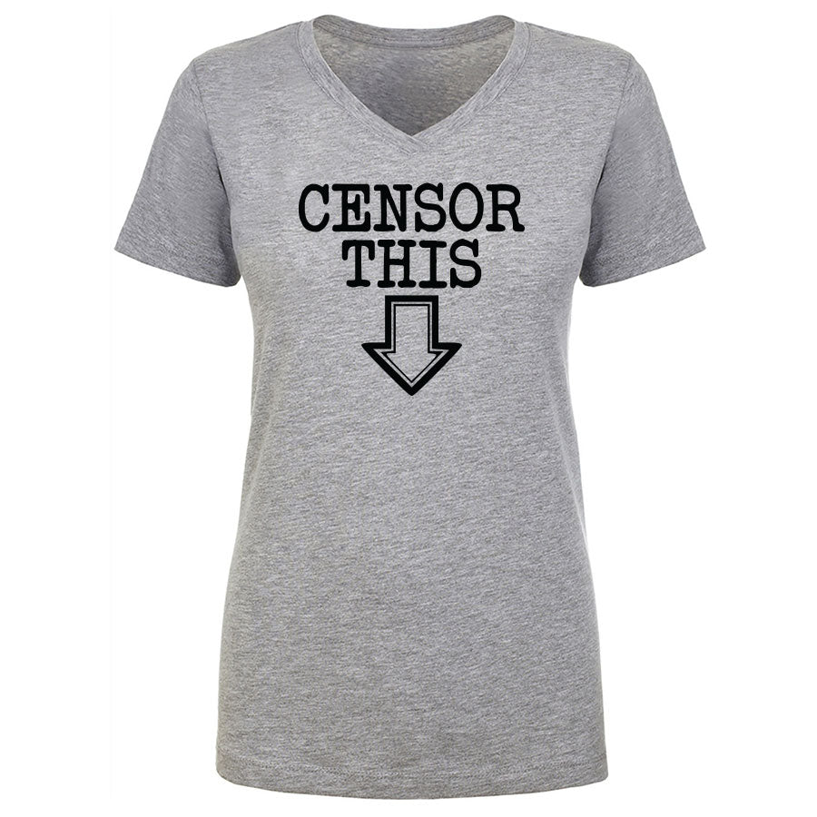 TFHBP - CENSOR THIS - Women's V-Neck