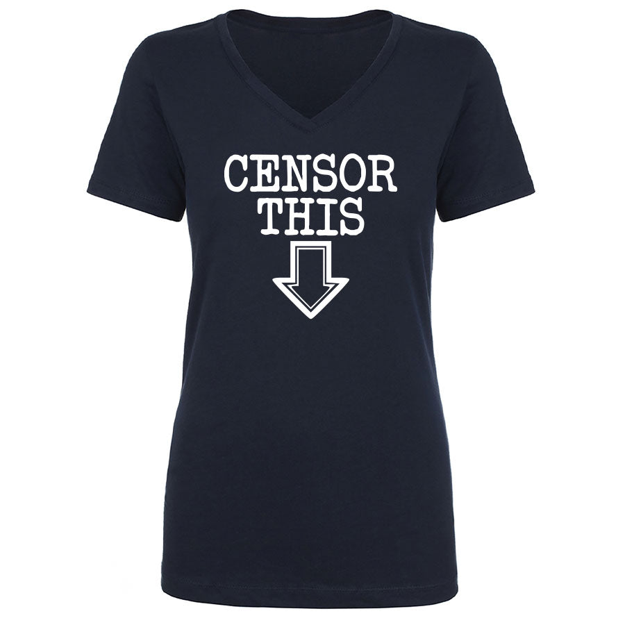 TFHBP - CENSOR THIS - Women's V-Neck
