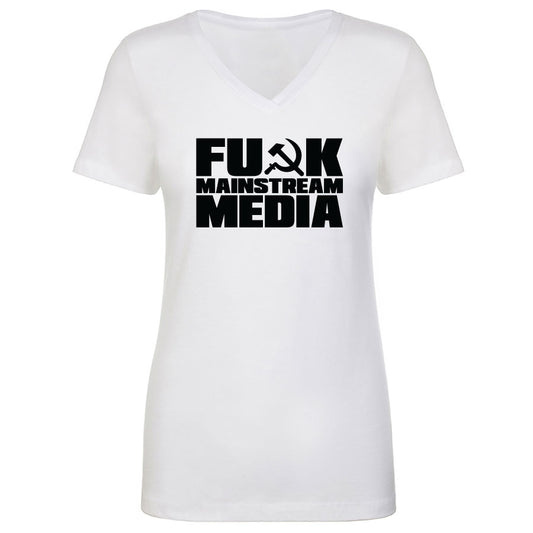 TFHBP - FU@K MAINSTREAM MEDIA - Women's V-Neck