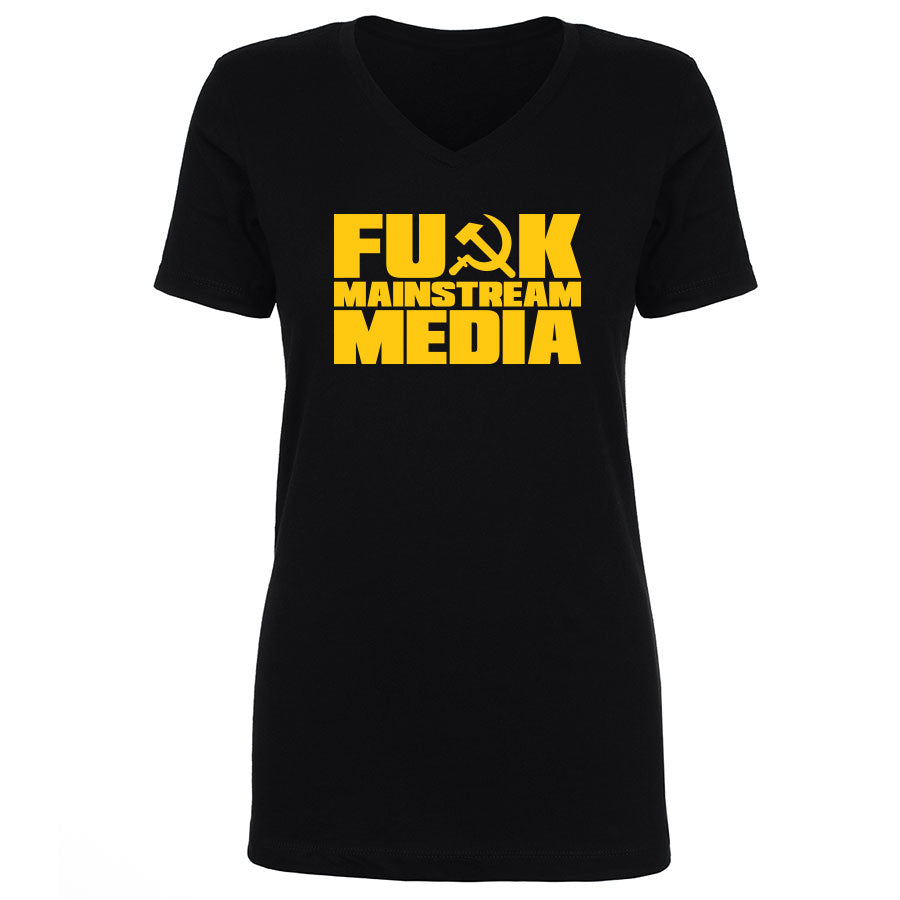 TFHBP - FU@K MAINSTREAM MEDIA - Women's V-Neck