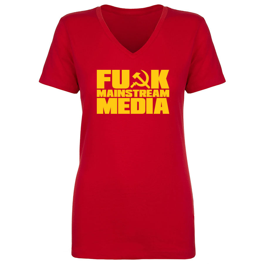 TFHBP - FU@K MAINSTREAM MEDIA - Women's V-Neck