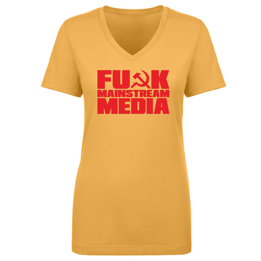 TFHBP - FU@K MAINSTREAM MEDIA - Women's V-Neck