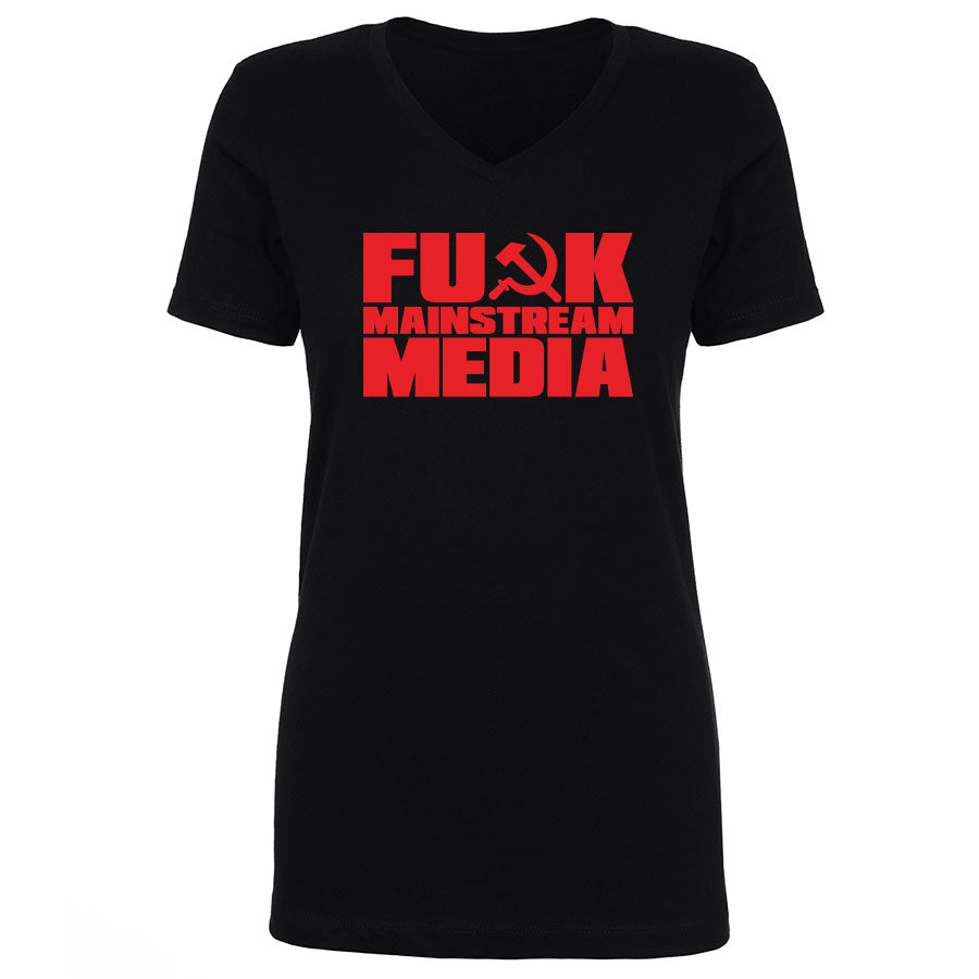 TFHBP - FU@K MAINSTREAM MEDIA - Women's V-Neck