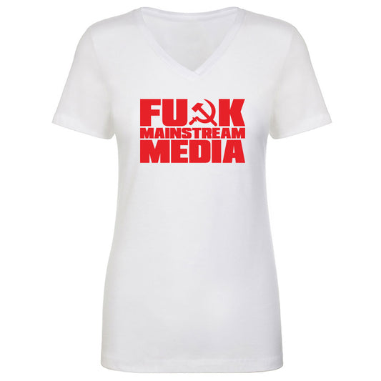 TFHBP - FU@K MAINSTREAM MEDIA - Women's V-Neck