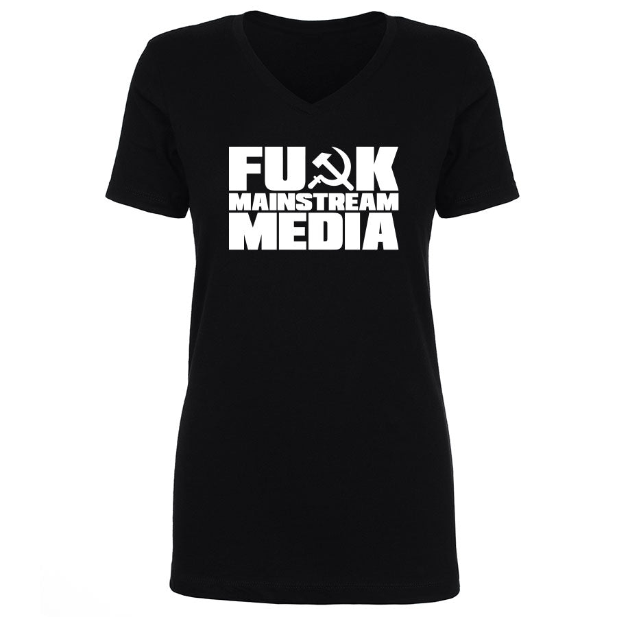 TFHBP - FU@K MAINSTREAM MEDIA - Women's V-Neck