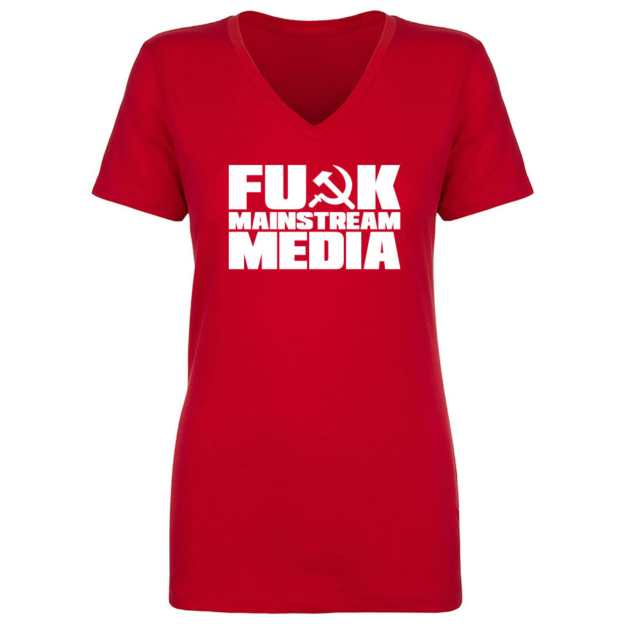 TFHBP - FU@K MAINSTREAM MEDIA - Women's V-Neck