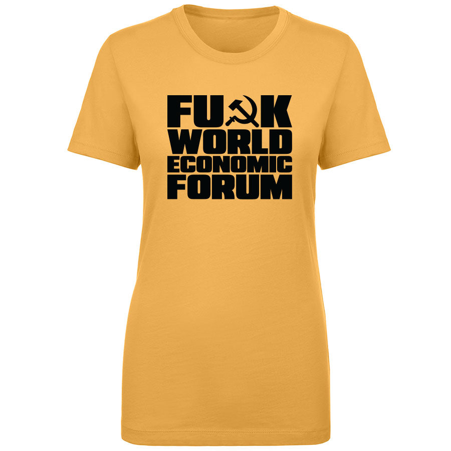 TFHBP - FU@K WORLD ECONOMIC FORUM - Women's Short Sleeve