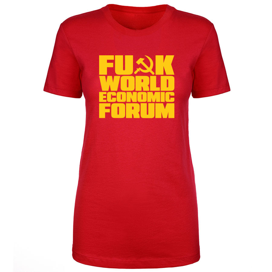 TFHBP - FU@K WORLD ECONOMIC FORUM - Women's Short Sleeve
