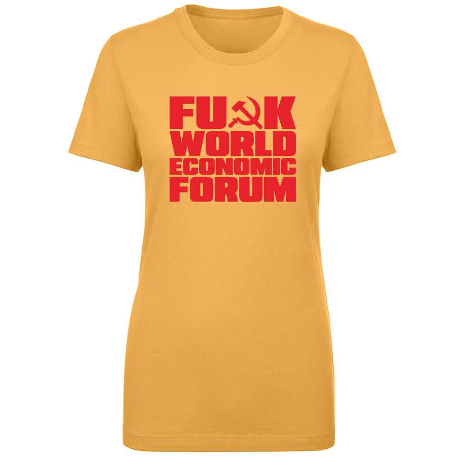 TFHBP - FU@K WORLD ECONOMIC FORUM - Women's Short Sleeve
