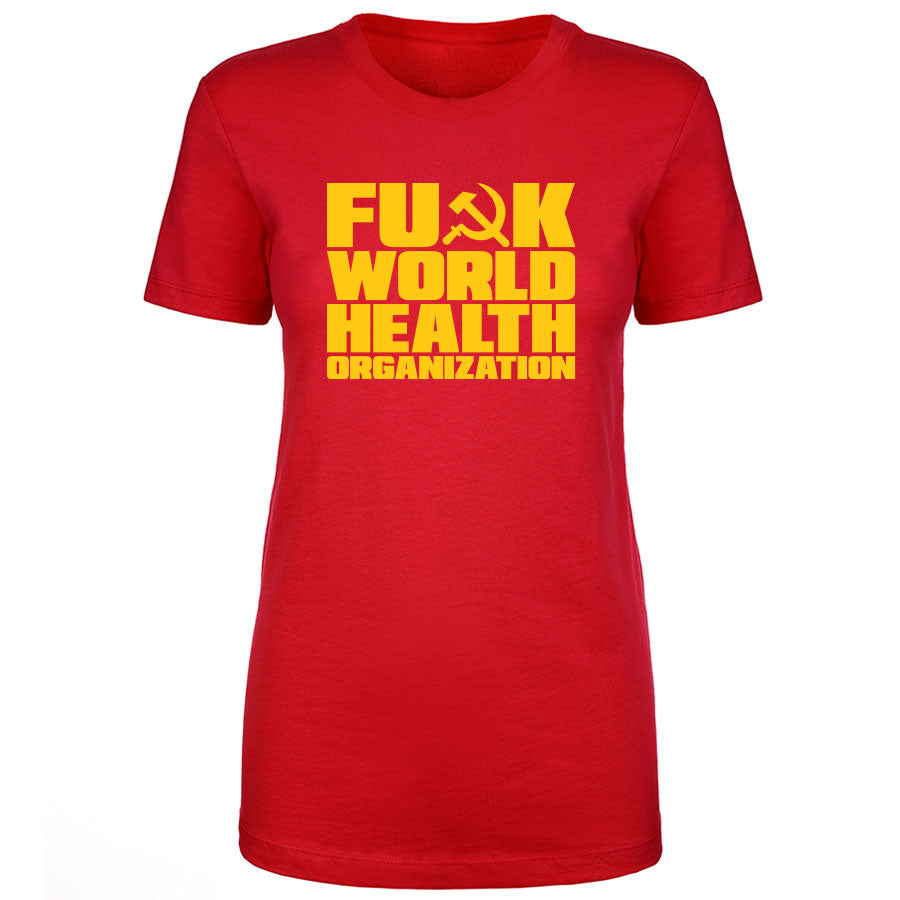 TFHBP - FU@K WORLD HEALTH ORG - Women's Short Sleeve