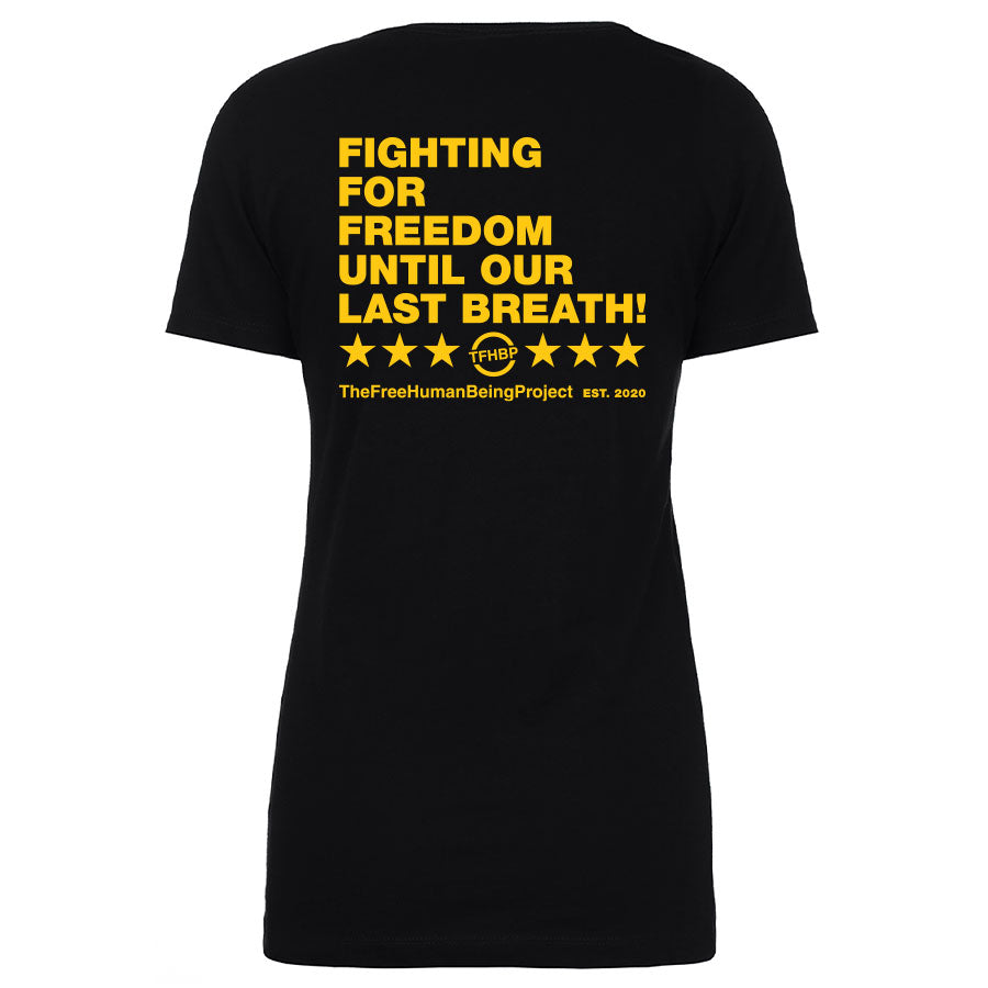 TFHBP - FIGHTING FOR FREEDOM - Women's V-Neck