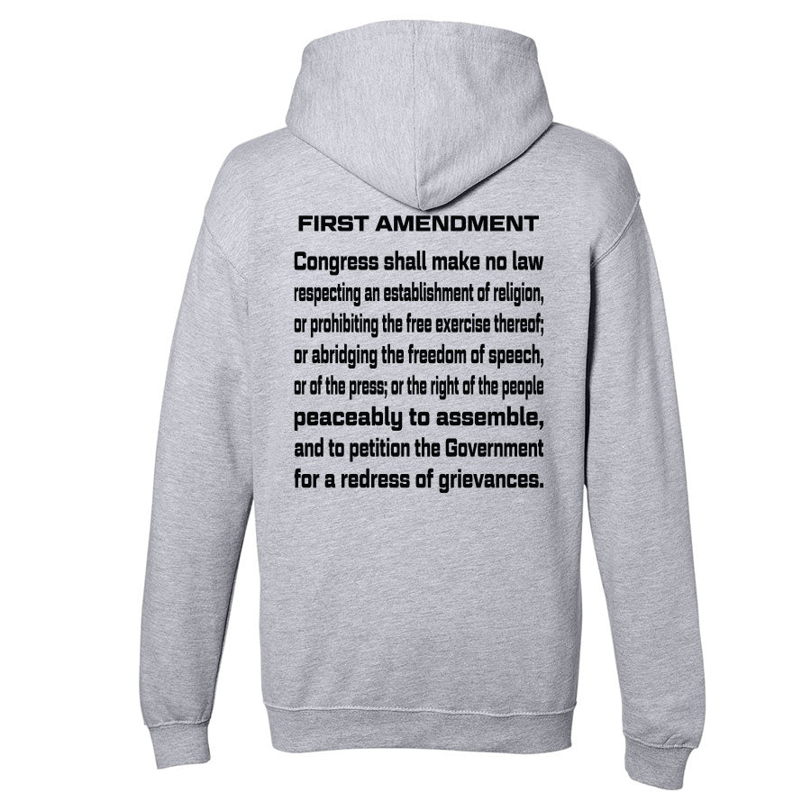 TFHBP - FREE HUMAN BEING - First Amendment Edition - Men's Hoodie
