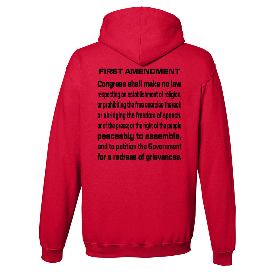 TFHBP - FREE HUMAN BEING - First Amendment Edition - Men's Hoodie