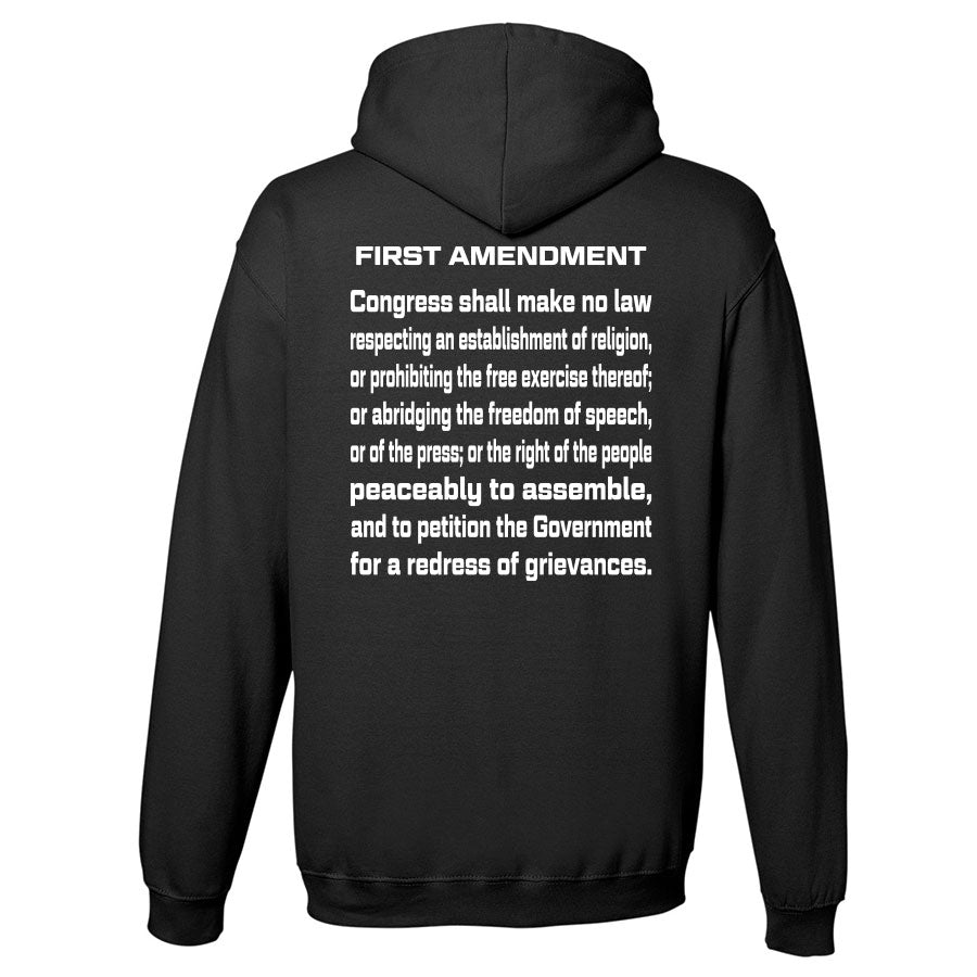 TFHBP - FREE HUMAN BEING - First Amendment Edition - Men's Hoodie
