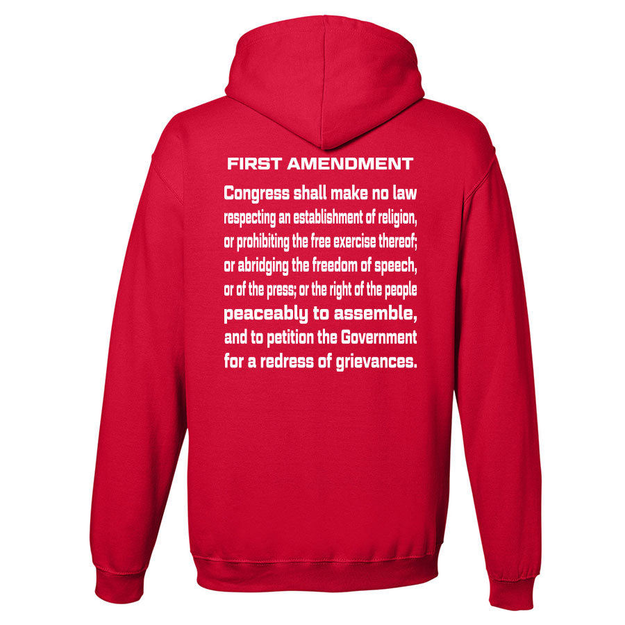 TFHBP - FREE HUMAN BEING - First Amendment Edition - Men's Hoodie