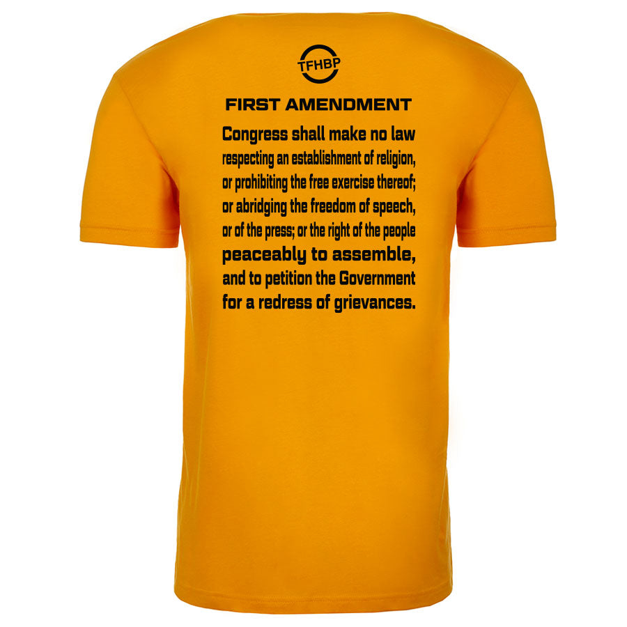 TFHBP - FREE HUMAN BEING - First Amendment Edition - Men's Short Sleeve