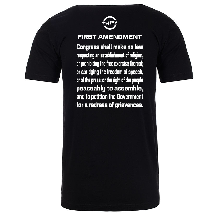 TFHBP - FREE HUMAN BEING - First Amendment Edition - Men's Short Sleeve
