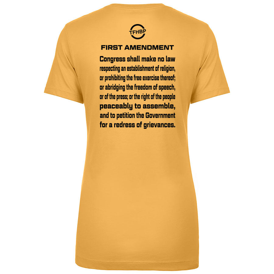 TFHBP - FREE HUMAN BEING - First Amendment Edition - Women's Short Sleeve