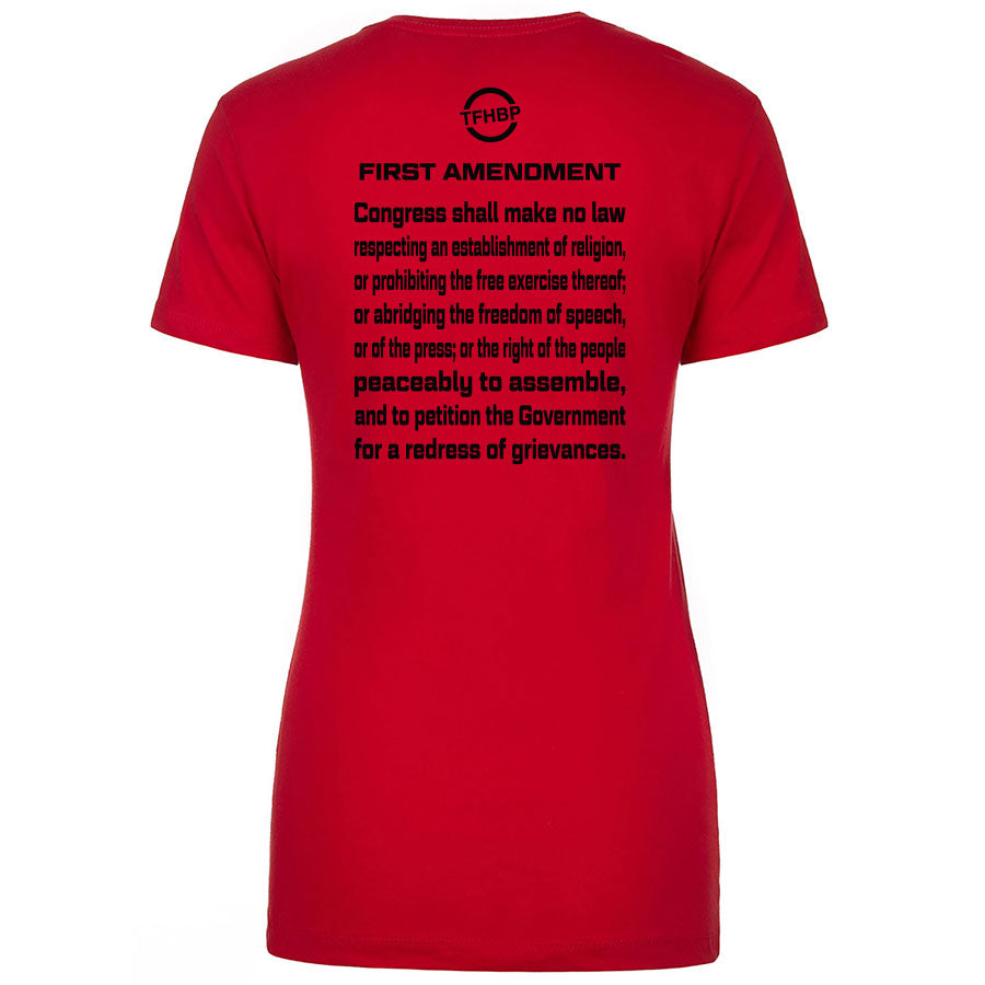 TFHBP - FREE HUMAN BEING - First Amendment Edition - Women's Short Sleeve
