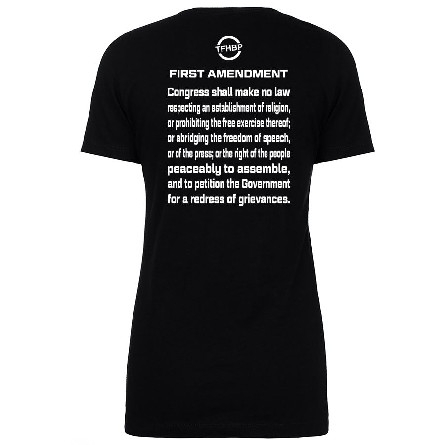 TFHBP - FREE HUMAN BEING - First Amendment Edition - Women's Short Sleeve
