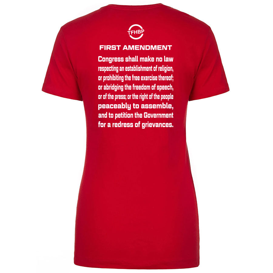 TFHBP - FREE HUMAN BEING - First Amendment Edition - Women's Short Sleeve