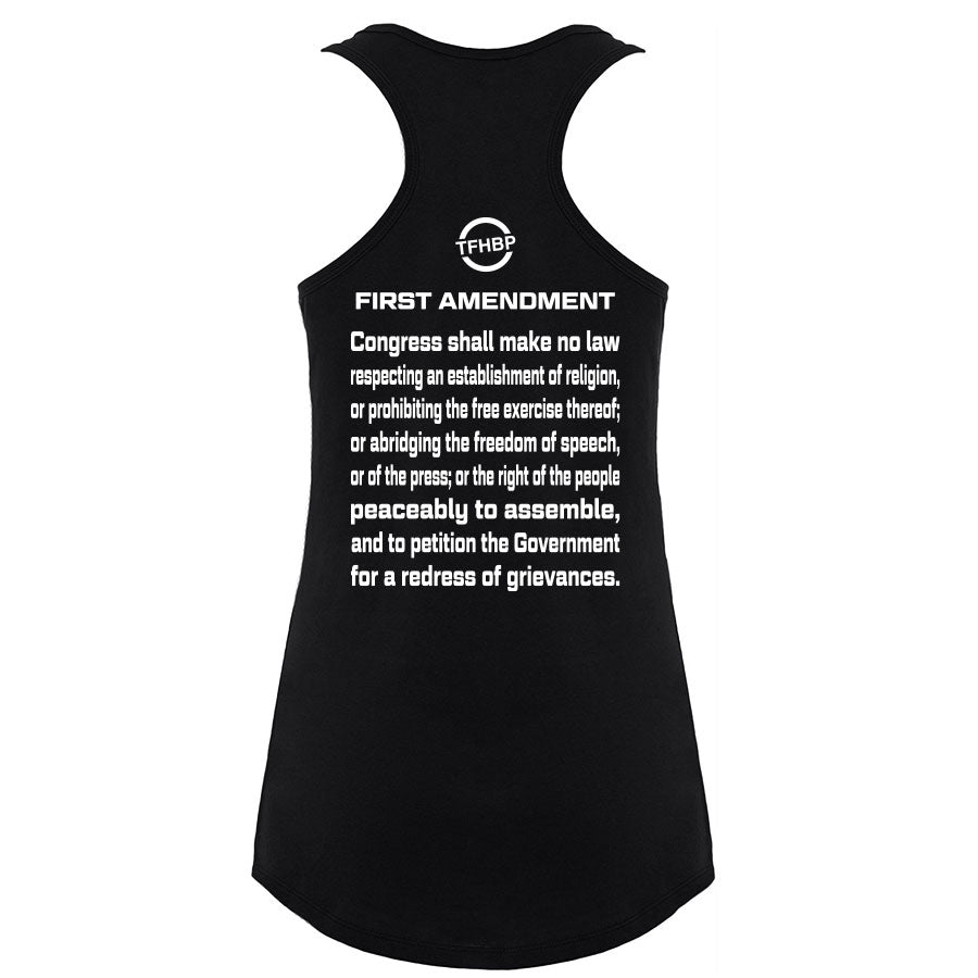 TFHBP - FREE HUMAN BEING - First Amendment Edition - Women's Tank Top