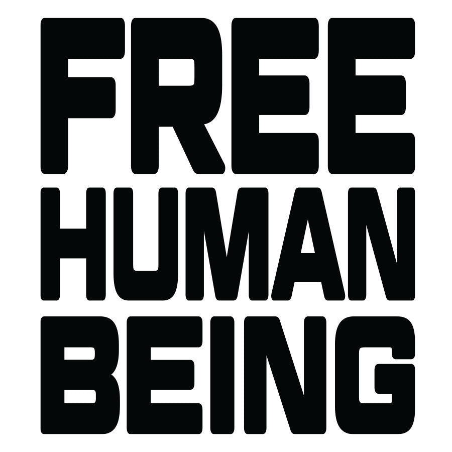 TFHBP - FREE HUMAN BEING - First Amendment Edition - Men's Hoodie