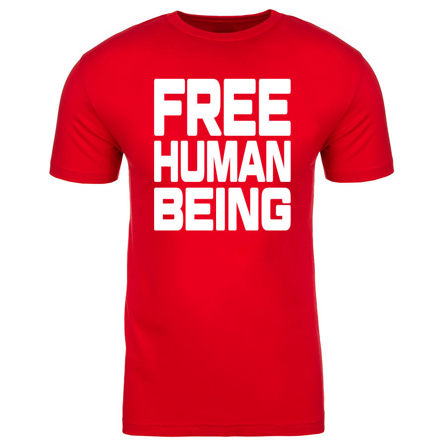 TFHBP - FREE HUMAN BEING - First Amendment Edition - Men's Short Sleeve