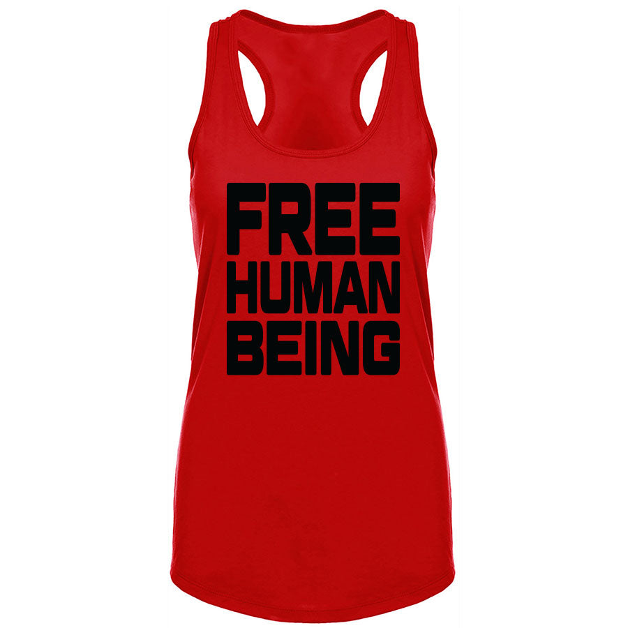 TFHBP - FREE HUMAN BEING - First Amendment Edition - Women's Tank Top