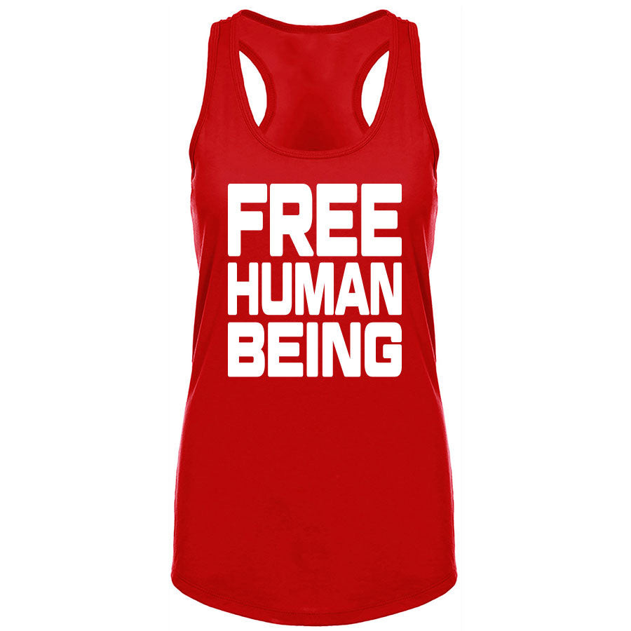 TFHBP - FREE HUMAN BEING - First Amendment Edition - Women's Tank Top