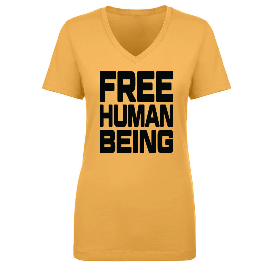 TFHBP - FREE HUMAN BEING - Women's V-Neck