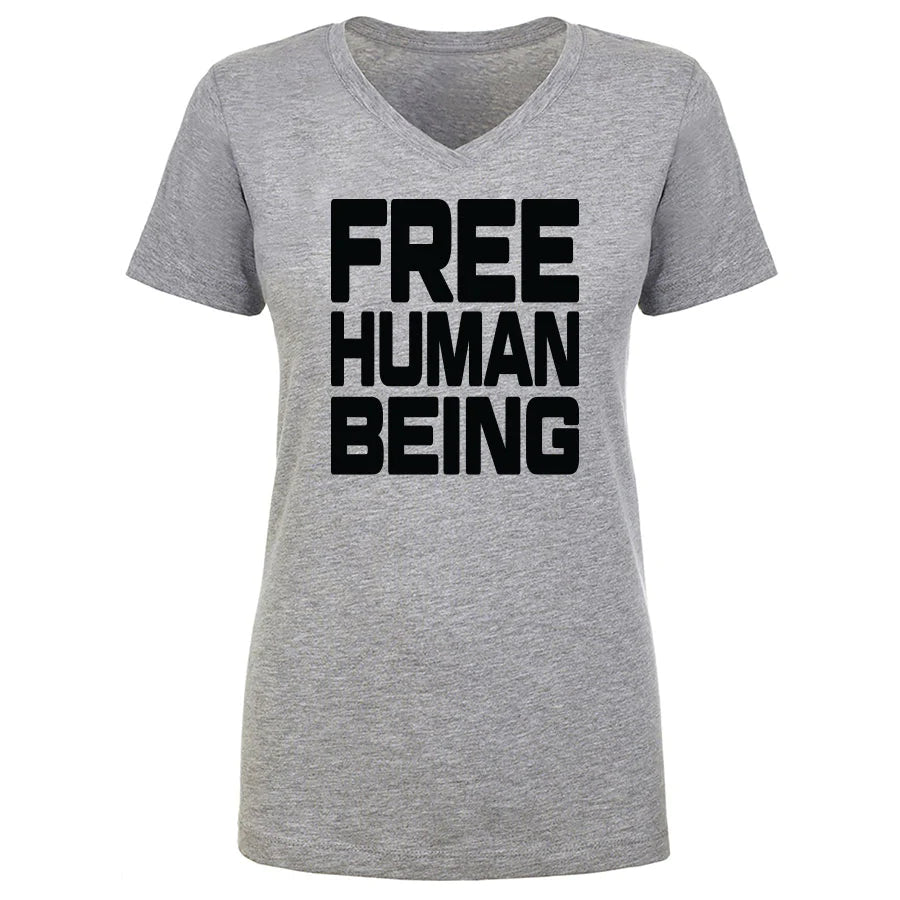 TFHBP - FREE HUMAN BEING - Women's V-Neck