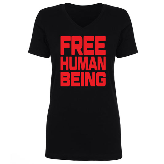 TFHBP - FREE HUMAN BEING - Women's V-Neck