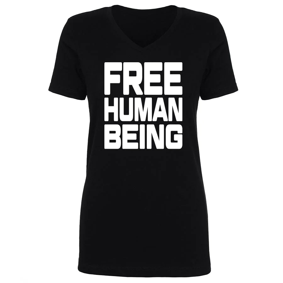 TFHBP - FREE HUMAN BEING - Women's V-Neck