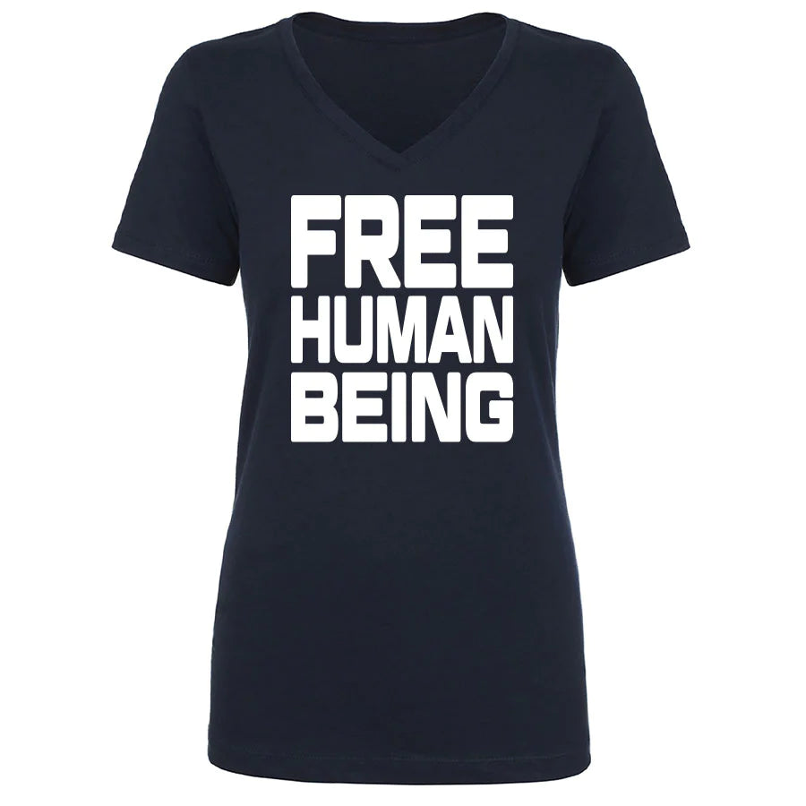 TFHBP - FREE HUMAN BEING - Women's V-Neck