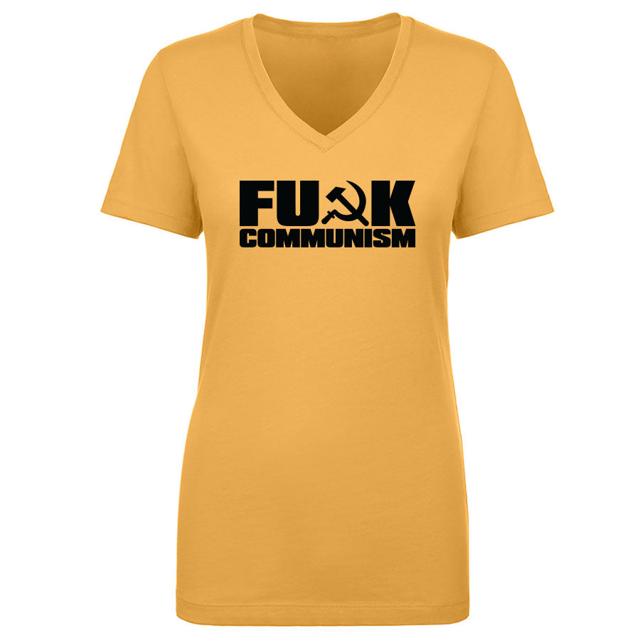 TFHBP - FU@K COMMUNISM - Women's V-Neck