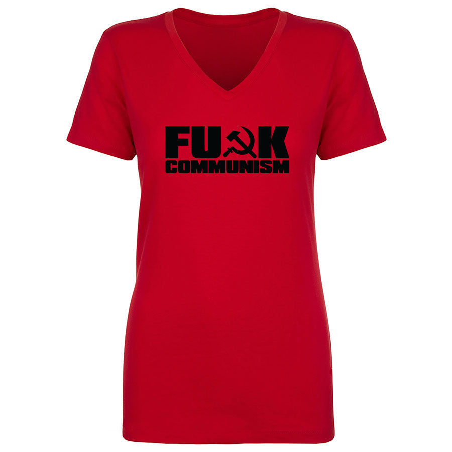 TFHBP - FU@K COMMUNISM - Women's V-Neck