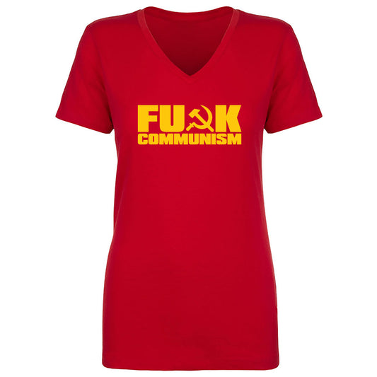 TFHBP - FU@K COMMUNISM - Women's V-Neck