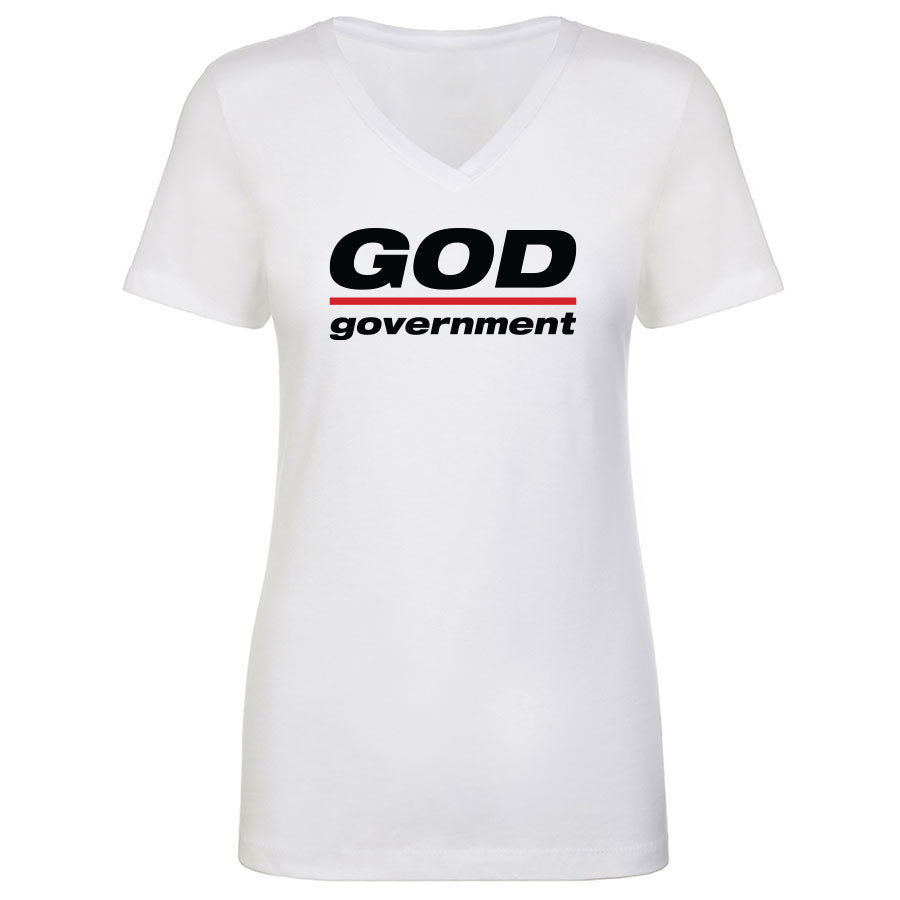 TFHBP - GOD over government - Women's V-Neck