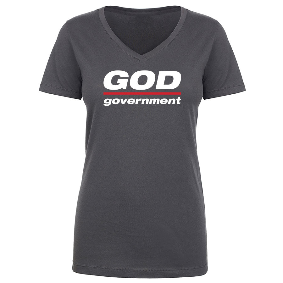 TFHBP - GOD over government - Women's V-Neck
