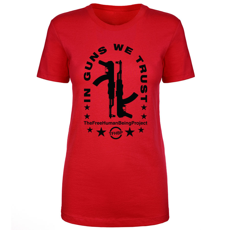 TFHBP - IN GUNS WE TRUST - Women's Short Sleeve