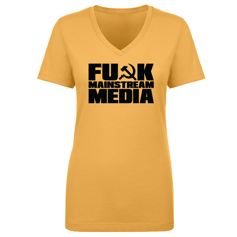 TFHBP - FU@K MAINSTREAM MEDIA - Women's V-Neck