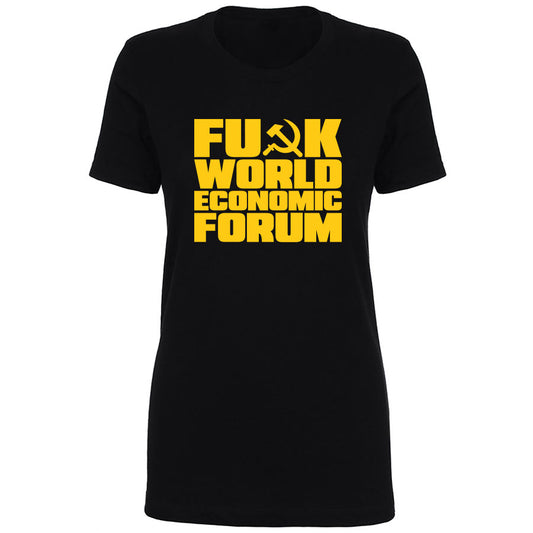 TFHBP - FU@K WORLD ECONOMIC FORUM - Women's Short Sleeve