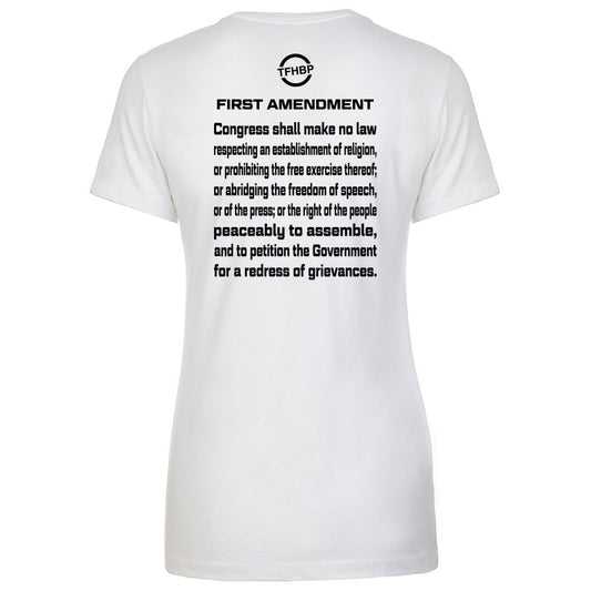 TFHBP - FREE HUMAN BEING - First Amendment Edition - Women's Short Sleeve