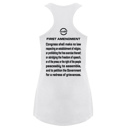 TFHBP - FREE HUMAN BEING - First Amendment Edition - Women's Tank Top