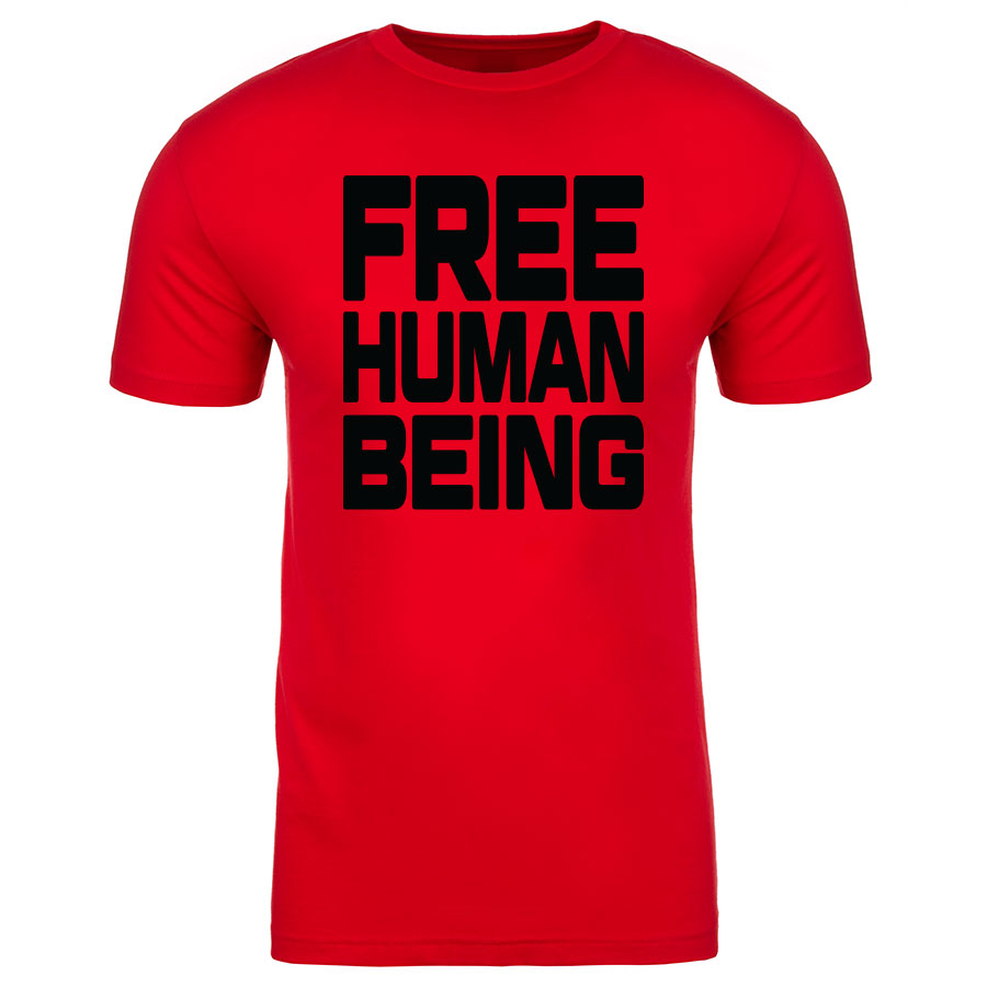 TFHBP - FREE HUMAN BEING - First Amendment Edition - Men's Short Sleeve