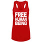 TFHBP - FREE HUMAN BEING - First Amendment Edition - Women's Tank Top