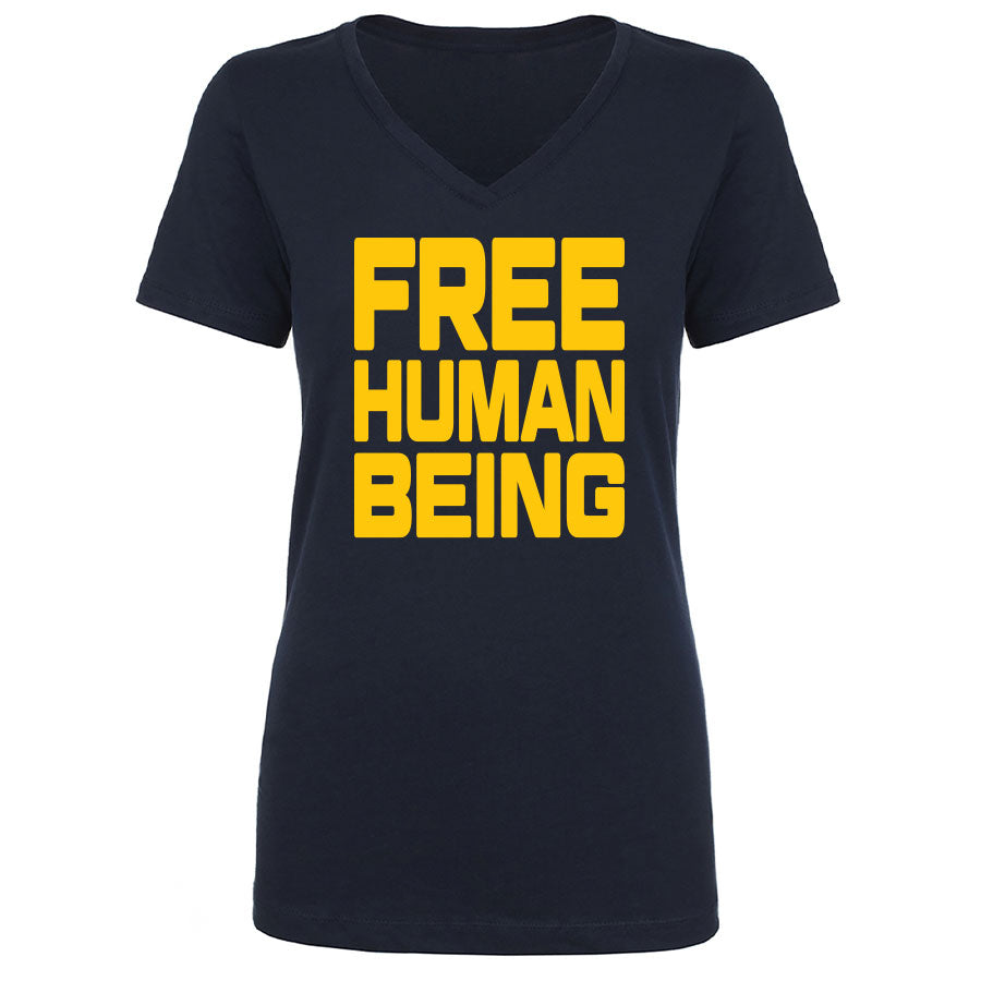 TFHBP - FREE HUMAN BEING - Women's V-Neck