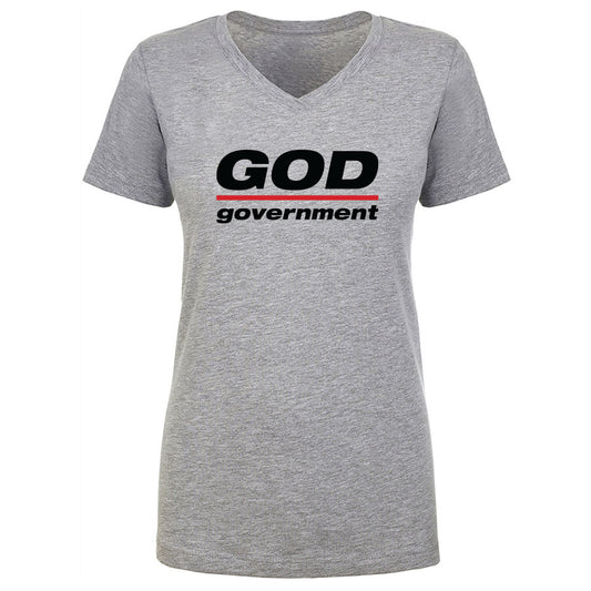 TFHBP - GOD over government - Women's V-Neck